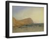 Rocky Coast-J. M. W. Turner-Framed Giclee Print