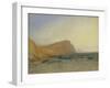 Rocky Coast-J. M. W. Turner-Framed Giclee Print