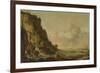 Rocky Coast-Simon de Vlieger-Framed Art Print