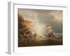 Rocky Coastal Scene-Edward King Redmore-Framed Giclee Print