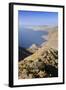 Rocky Coastline, Anden Verde, West Coast with Puerto De Las Nieves and Faneque Mountain-Markus Lange-Framed Photographic Print