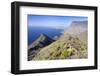 Rocky Coastline, Anden Verde, West Coast with Puerto De Las Nieves and Faneque Mountain-Markus Lange-Framed Photographic Print