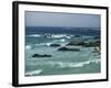 Rocky Coastline as Seen from the 17 Mile Drive, on the Monterey Peninsula, California, USA-Tomlinson Ruth-Framed Photographic Print