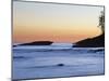 Rocky Coastline at Dusk, West Coast Trail, British Columbia, Canada.-Ethan Welty-Mounted Photographic Print
