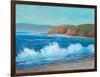 Rocky Coastline II-Tim OToole-Framed Art Print