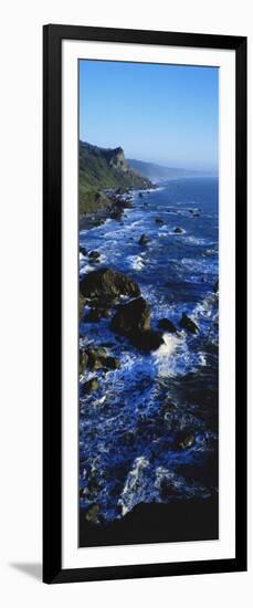 Rocky Coastline in Evening Twilight Near Westport, Redwoods National Park, California, USA-Paul Souders-Framed Photographic Print