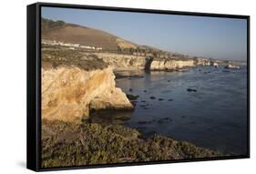 Rocky Coastline Looking Towards Pismo Beach-Stuart-Framed Stretched Canvas