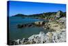 Rocky Coastline of the Abel Tasman National Park, South Island, New Zealand, Pacific-Michael-Stretched Canvas
