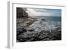 Rocky Coastline with Sea-Will Wilkinson-Framed Photographic Print