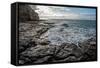 Rocky Coastline with Sea-Will Wilkinson-Framed Stretched Canvas
