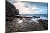 Rocky Coastline with Sea-Will Wilkinson-Mounted Photographic Print