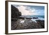 Rocky Coastline with Sea-Will Wilkinson-Framed Photographic Print