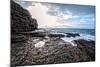 Rocky Coastline with Sea-Will Wilkinson-Mounted Photographic Print