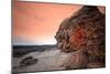 Rocky Coastline with Sea-Will Wilkinson-Mounted Photographic Print