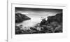 Rocky Coastline-Michael Hudson-Framed Giclee Print