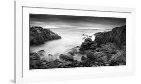 Rocky Coastline-Michael Hudson-Framed Giclee Print