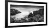 Rocky Coastline-Michael Hudson-Framed Giclee Print