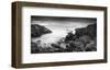 Rocky Coastline-Michael Hudson-Framed Art Print