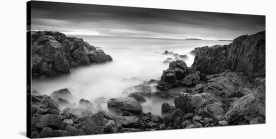Rocky Coastline-Michael Hudson-Stretched Canvas