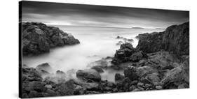 Rocky Coastline-Michael Hudson-Stretched Canvas