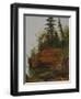 Rocky Cove-Albert Bierstadt-Framed Giclee Print