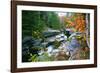 Rocky Creek During Fall White Mountains-George Oze-Framed Photographic Print