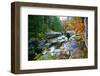 Rocky Creek During Fall White Mountains-George Oze-Framed Premium Photographic Print