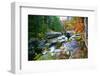 Rocky Creek During Fall White Mountains-George Oze-Framed Photographic Print