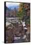 Rocky Creek Gorge, White Mountains, New Hampshire-George Oze-Framed Stretched Canvas