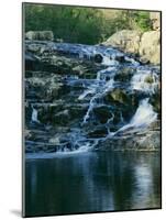 Rocky Falls, Ozark National Scenic Riverways, Missouri, USA-Charles Gurche-Mounted Photographic Print