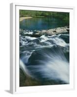 Rocky Falls, Ozark National Scenic Riverways, Missouri, USA-Charles Gurche-Framed Premium Photographic Print