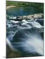 Rocky Falls, Ozark National Scenic Riverways, Missouri, USA-Charles Gurche-Mounted Premium Photographic Print