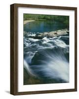 Rocky Falls, Ozark National Scenic Riverways, Missouri, USA-Charles Gurche-Framed Photographic Print