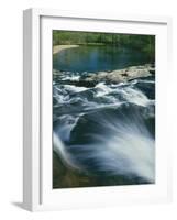 Rocky Falls, Ozark National Scenic Riverways, Missouri, USA-Charles Gurche-Framed Photographic Print