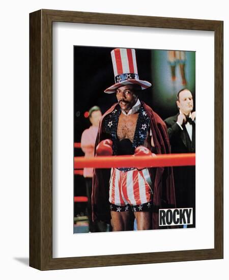 Rocky, French Movie Poster, 1977-null-Framed Art Print