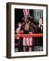 Rocky, French Movie Poster, 1977-null-Framed Art Print