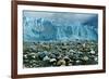 Rocky Glacier Beach Patagonia Argentina Photo Poster-null-Framed Photo