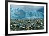 Rocky Glacier Beach Patagonia Argentina Photo Poster-null-Framed Photo