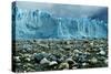 Rocky Glacier Beach Patagonia Argentina-null-Stretched Canvas