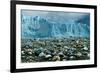 Rocky Glacier Beach Patagonia Argentina-null-Framed Photo