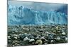 Rocky Glacier Beach Patagonia Argentina-null-Mounted Photo