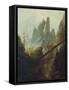 Rocky Gorge, 1822/23-Caspar David Friedrich-Framed Stretched Canvas