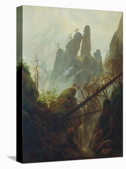 Rocky Gorge, 1822/23-Caspar David Friedrich-Stretched Canvas