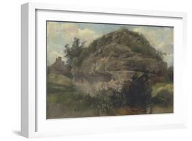 Rocky Hillside, C.1830-Frederick Waters Watts-Framed Giclee Print