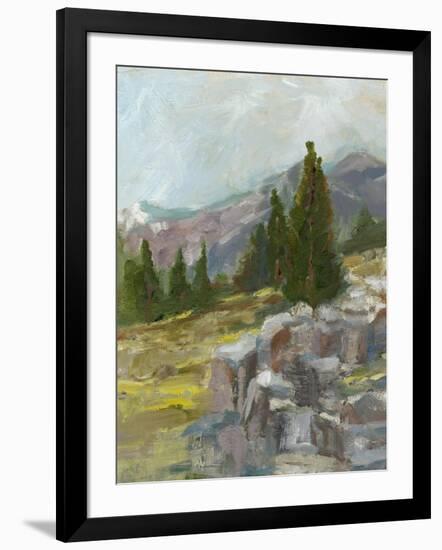 Rocky Hillside II-Ethan Harper-Framed Art Print