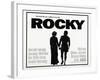 Rocky, L-R: Talia Shire, Sylvester Stallone, 1976-null-Framed Art Print