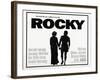 Rocky, L-R: Talia Shire, Sylvester Stallone, 1976-null-Framed Art Print