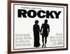 Rocky, L-R: Talia Shire, Sylvester Stallone, 1976-null-Framed Art Print