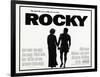 Rocky, L-R: Talia Shire, Sylvester Stallone, 1976-null-Framed Art Print