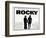 Rocky, L-R: Talia Shire, Sylvester Stallone, 1976-null-Framed Art Print